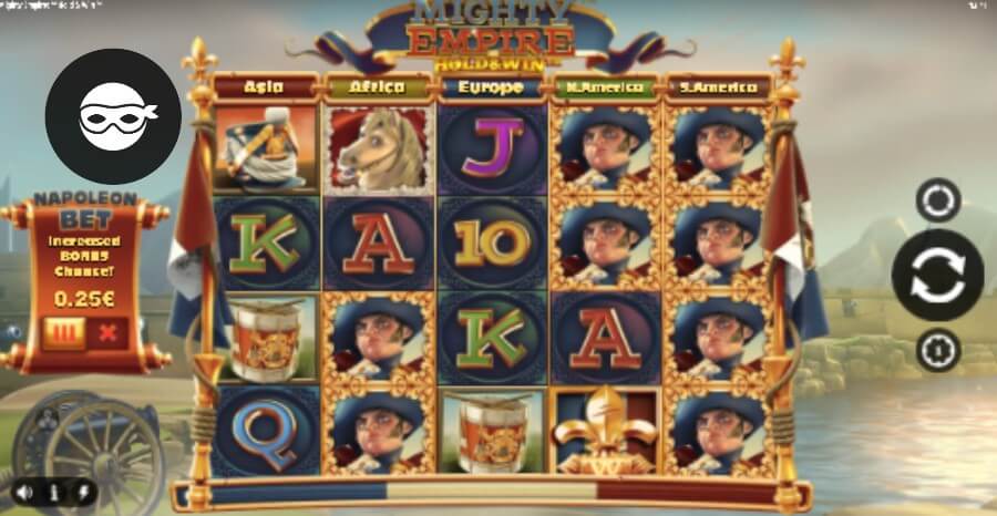 mighty empire hold and win slot softbet provider review UAE Casinos.