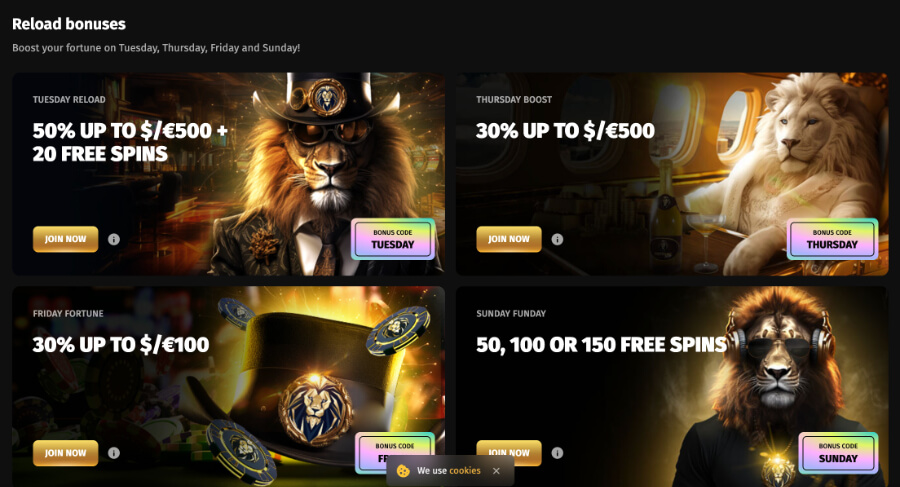 fortuneplay reload bonuses uae online casinos