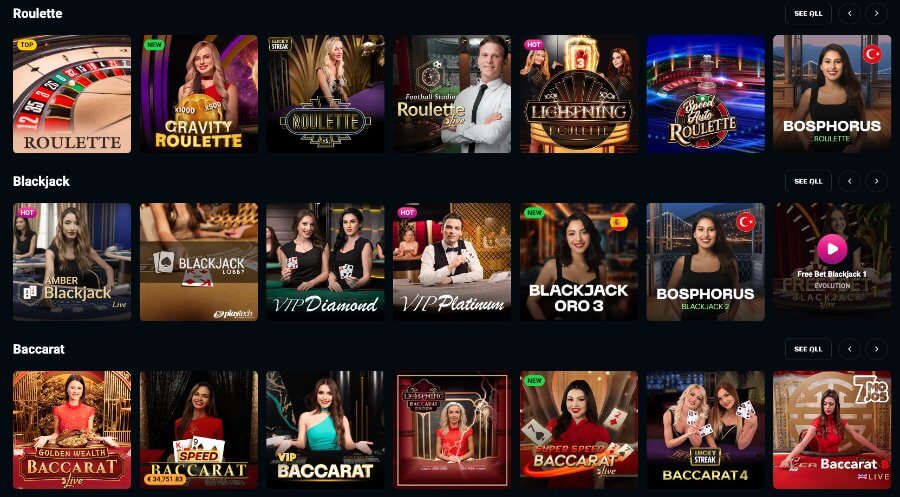 sinsup live casino games uae online casinos