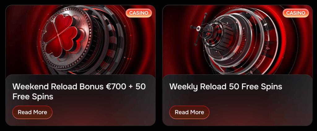 REVOLUTION CASINO reload bonus uae casinos online