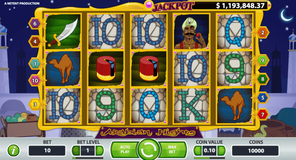 arabian nights slot netent uae online casinos