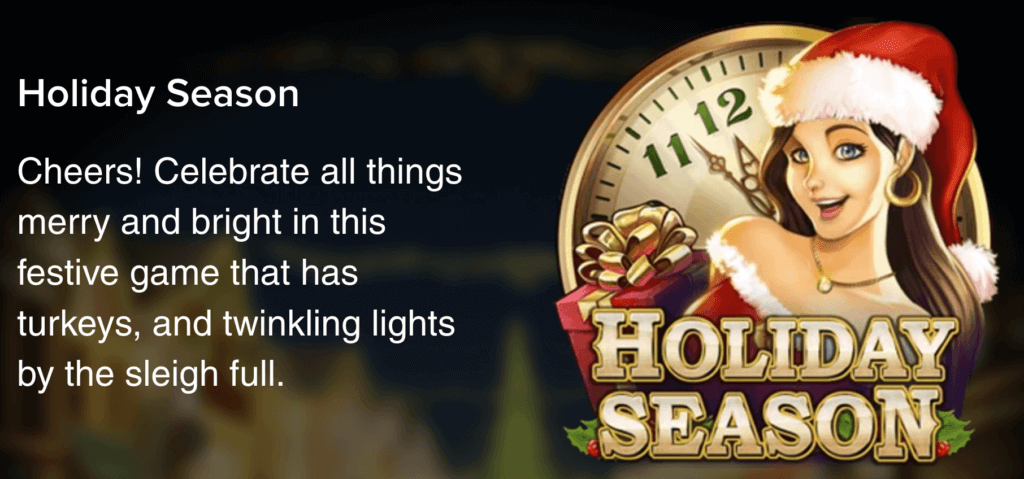 holiday season xmas slot uae online casinos