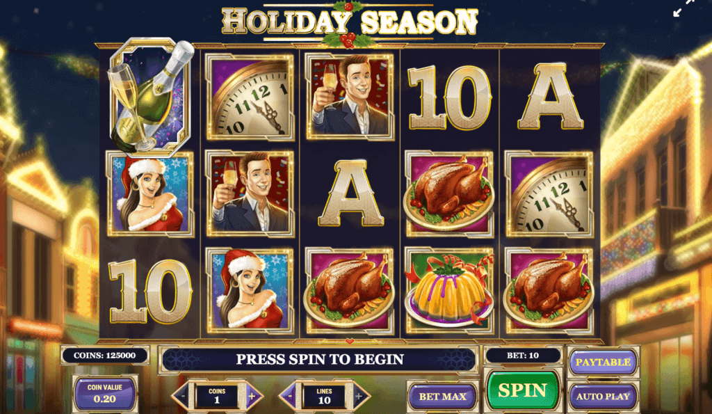 holiday season xmas slots uae online casinos