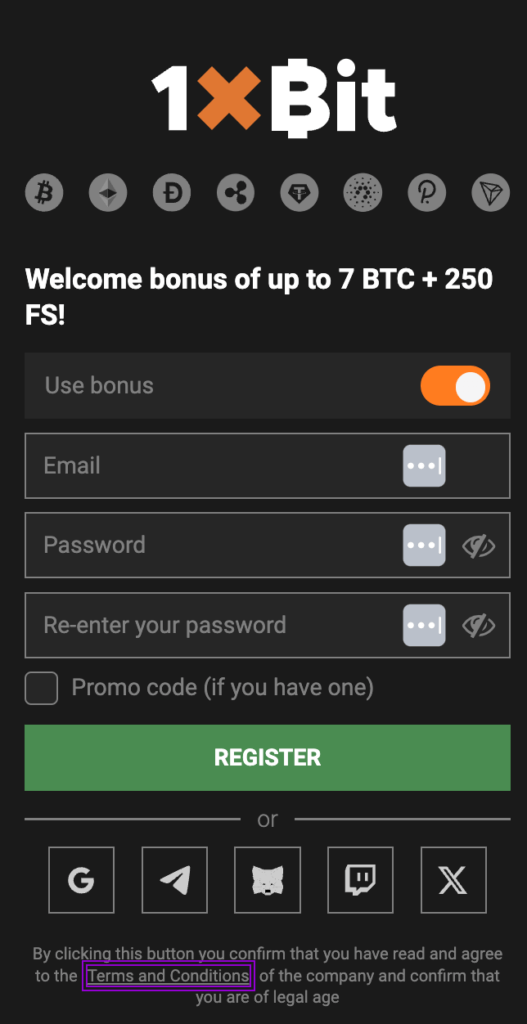 1xbit casino register sign upuae onlie casinos