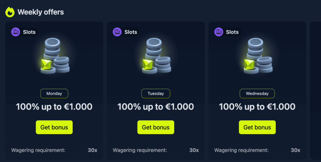 winzter reload bonus uae new casinos