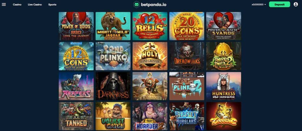 Betpanda.io - emirates casino - reviews - Slots