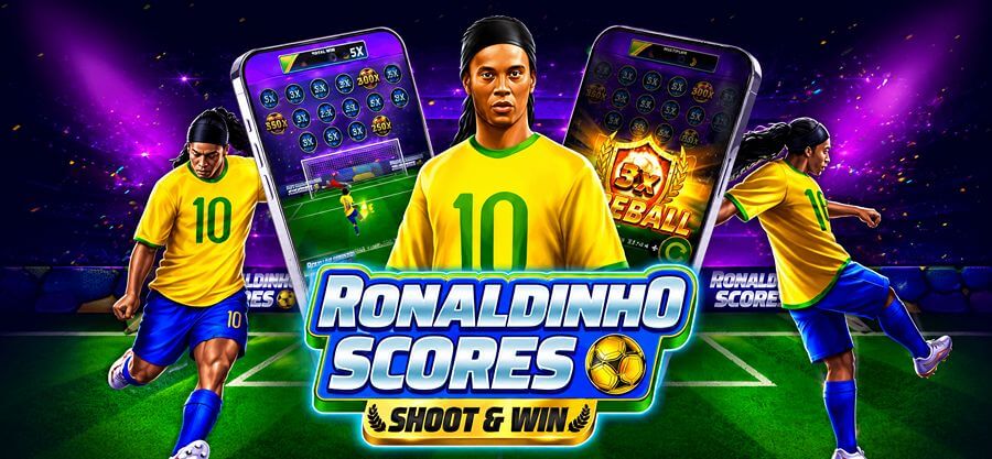 Ronaldinho Scores: Shoot & Win