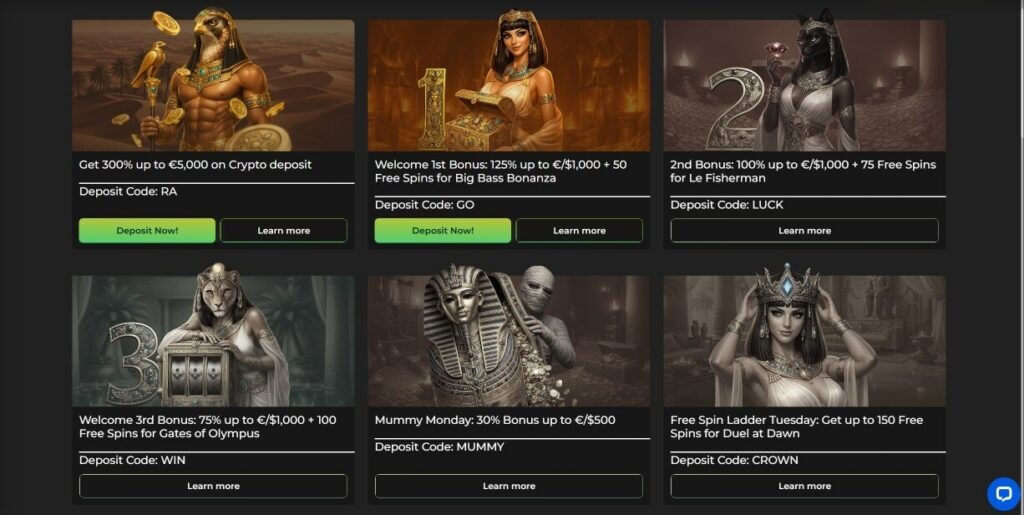 Welcome Offers & Promotions at ClubGCC Casino